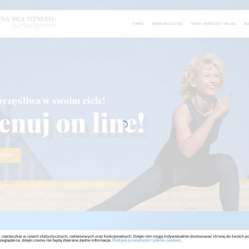 Indywidualne zajęcia fitness online