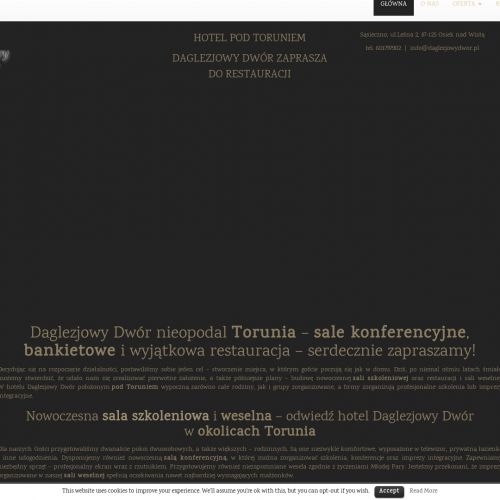 Sala weselna pod Toruniem