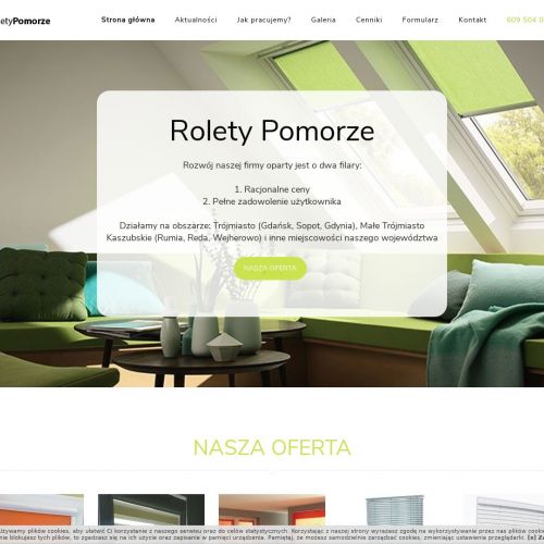 Rolety do okien dachowych w Sopocie