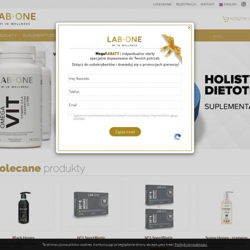 Polski producent suplementów diet