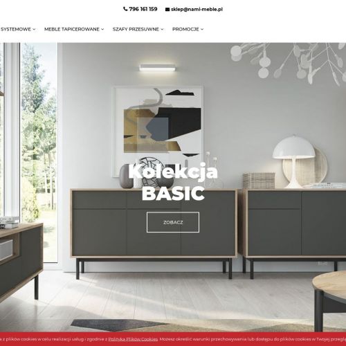 Tanie meble systemowe do salonu