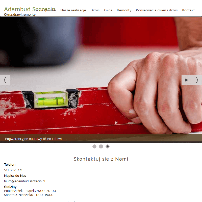 Naprawa drzwi - Szczecin