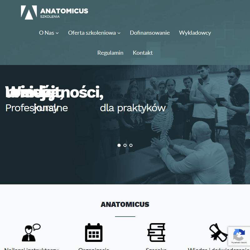 Szkolenia dla fizjoterapeutów i osteopatów