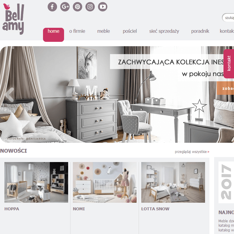 Dziecięca kołyska dla dziecka