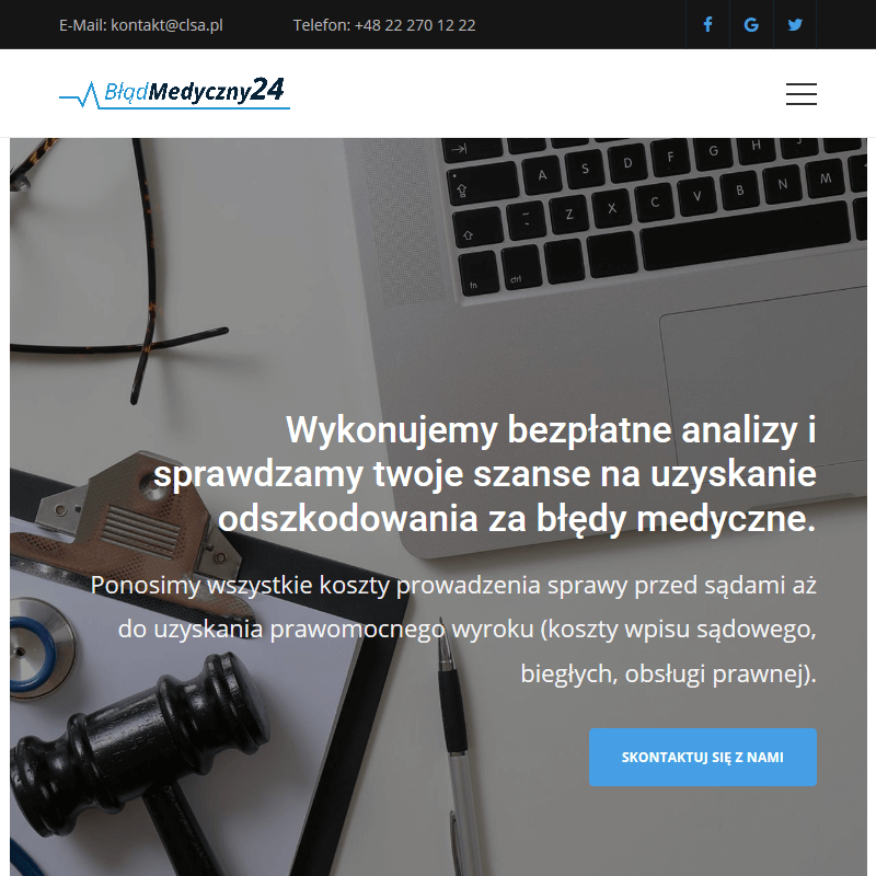 Odszkodowanie za śmierć w szpitalu