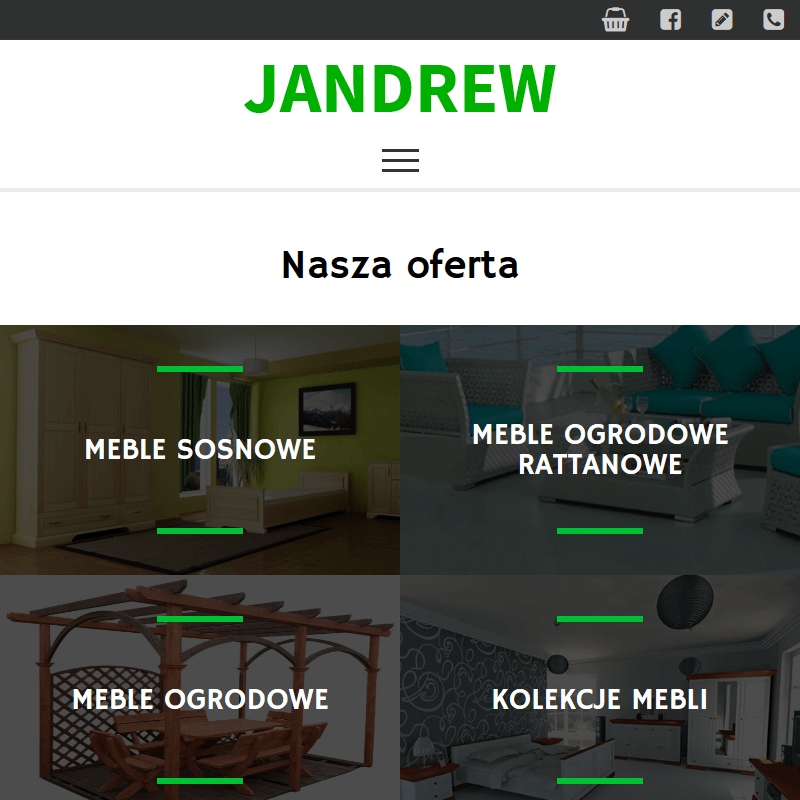 Meble ogrodowe z drewna