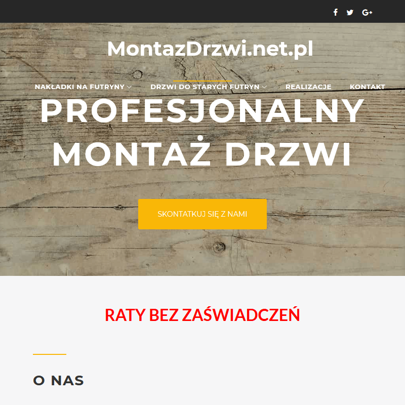 Montaż drzwi - Katowice