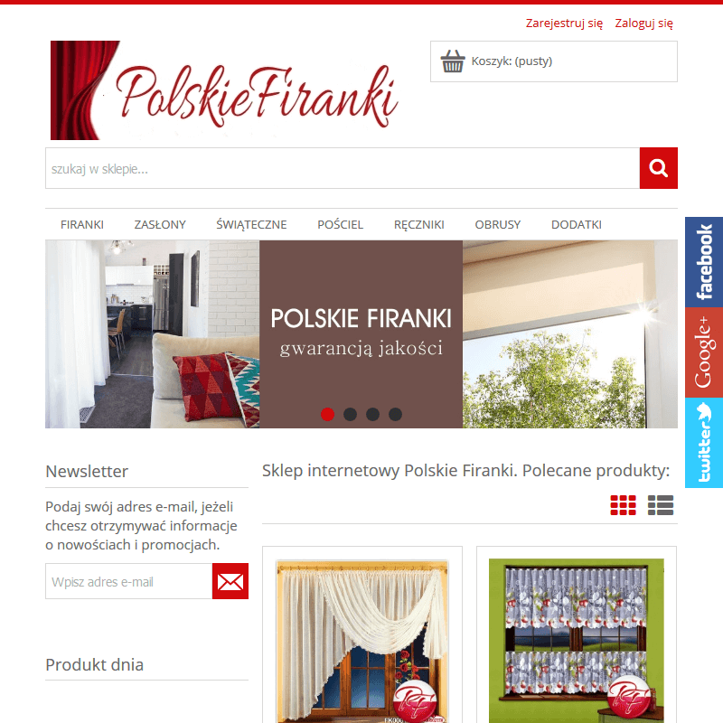 Firany z woalu na metry