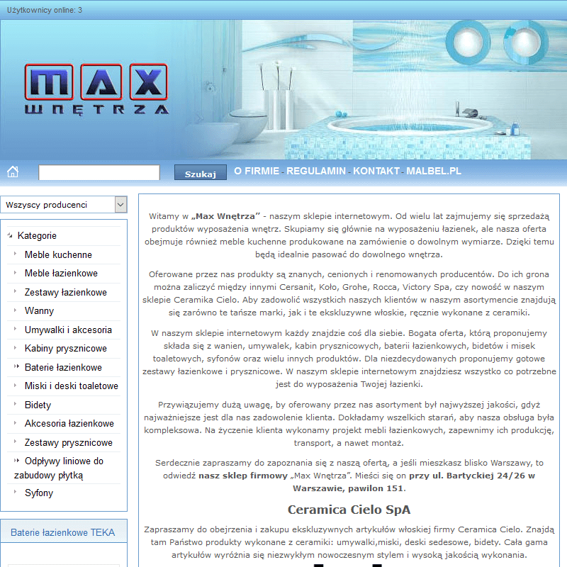 Zestawy prysznicowe - Warszawa