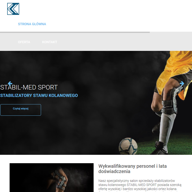 Pooperacyjna orteza kolana - Poznań