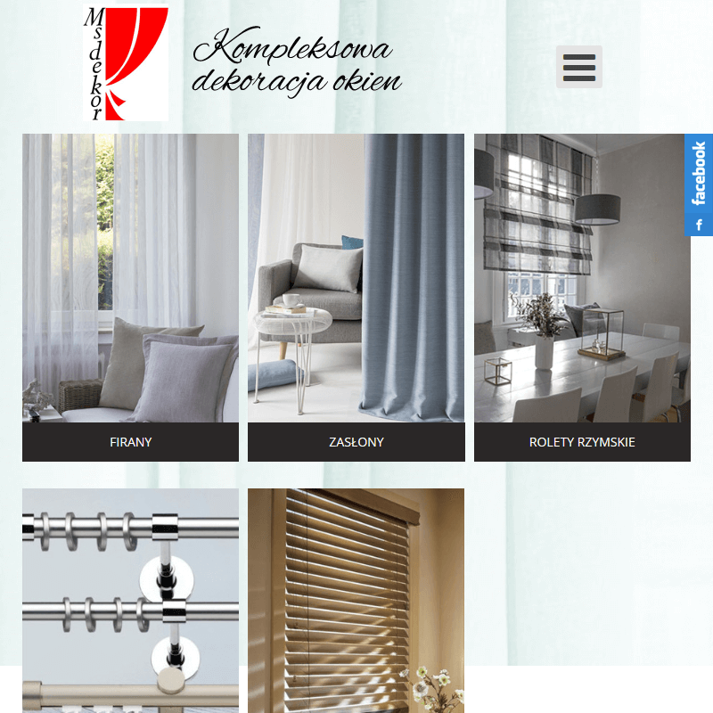 Firany, zasłony, rolety rzymskie - Zgorzelec