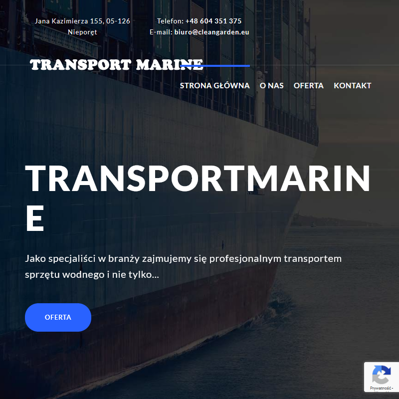 Transport sprzętu wodnego